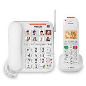 VTech‎ Amplified Senior Phone SN5147 50dB Loud Ringer Call Blocker Answer System